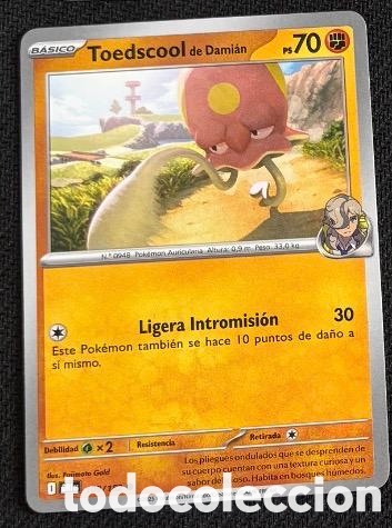 Coleccionismo cromos antiguos: 109/182 Toedscool CARTA POKEMON TCG