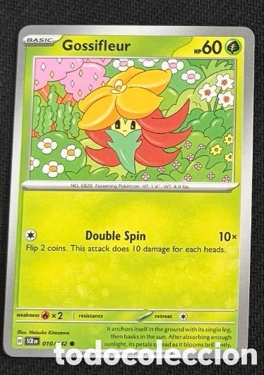 Coleccionismo cromos antiguos: 010/142 Gossifleur CARTA POKEMON TCG