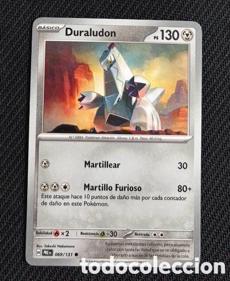 Coleccionismo cromos antiguos: 069/131 Duraludon CARTA POKEMON TCG
