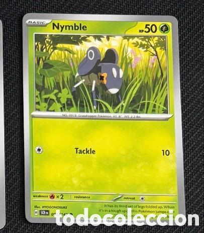 Coleccionismo cromos antiguos: 015/142 Nymble CARTA POKEMON TCG