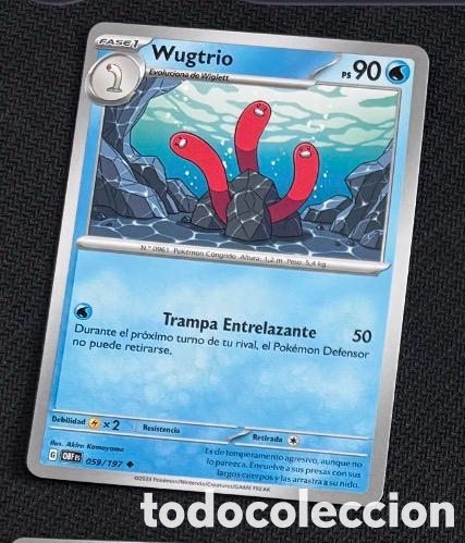Coleccionismo cromos antiguos: 059/197 Wugtrio CARTA POKEMON TCG