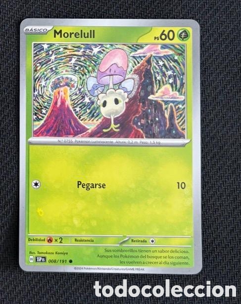 Coleccionismo cromos antiguos: 008/191 Morelull CARTA POKEMON TCG