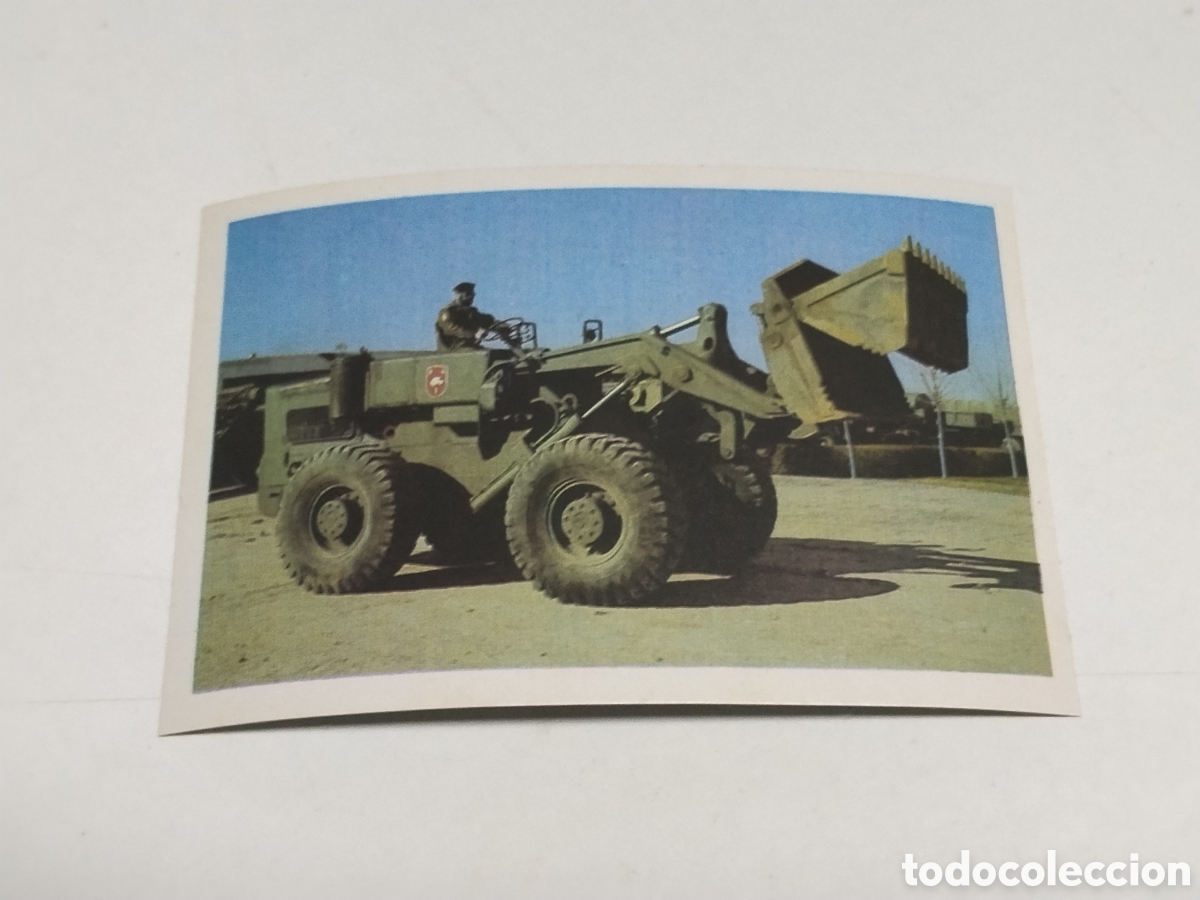 Coleccionismo cromos antiguos: Cromo Nuestros Ejercitos Pala Cargadora