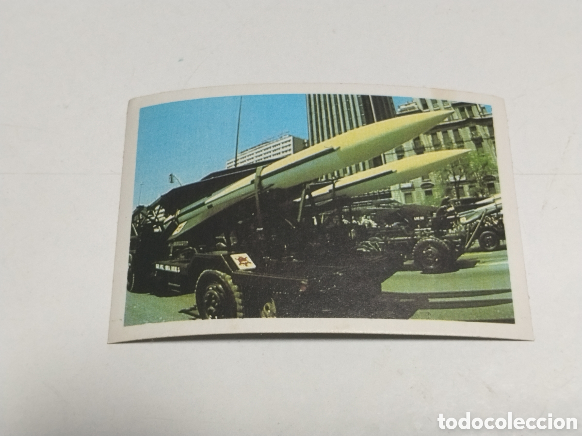 Coleccionismo cromos antiguos: Cromo Nuestros Ejercitos SISTEMA DE MISILES HAWK