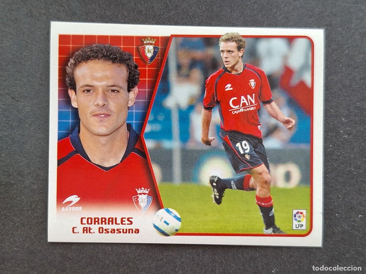 Coleccionismo cromos antiguos: L5 CORRALES C. A. OSASUNA LIGA ESTE 2005 2006 05 06 NUNCA PEGADO SIN PEGAR