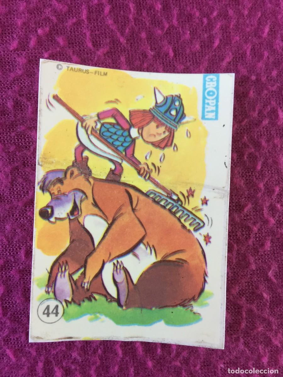 Coleccionismo cromos antiguos: CROPAN WICKIE VICKY WICKY VIKINGO A&Ntilde;OS 70 CROMO 44 ORIGINAL PL&Aacute;STICO