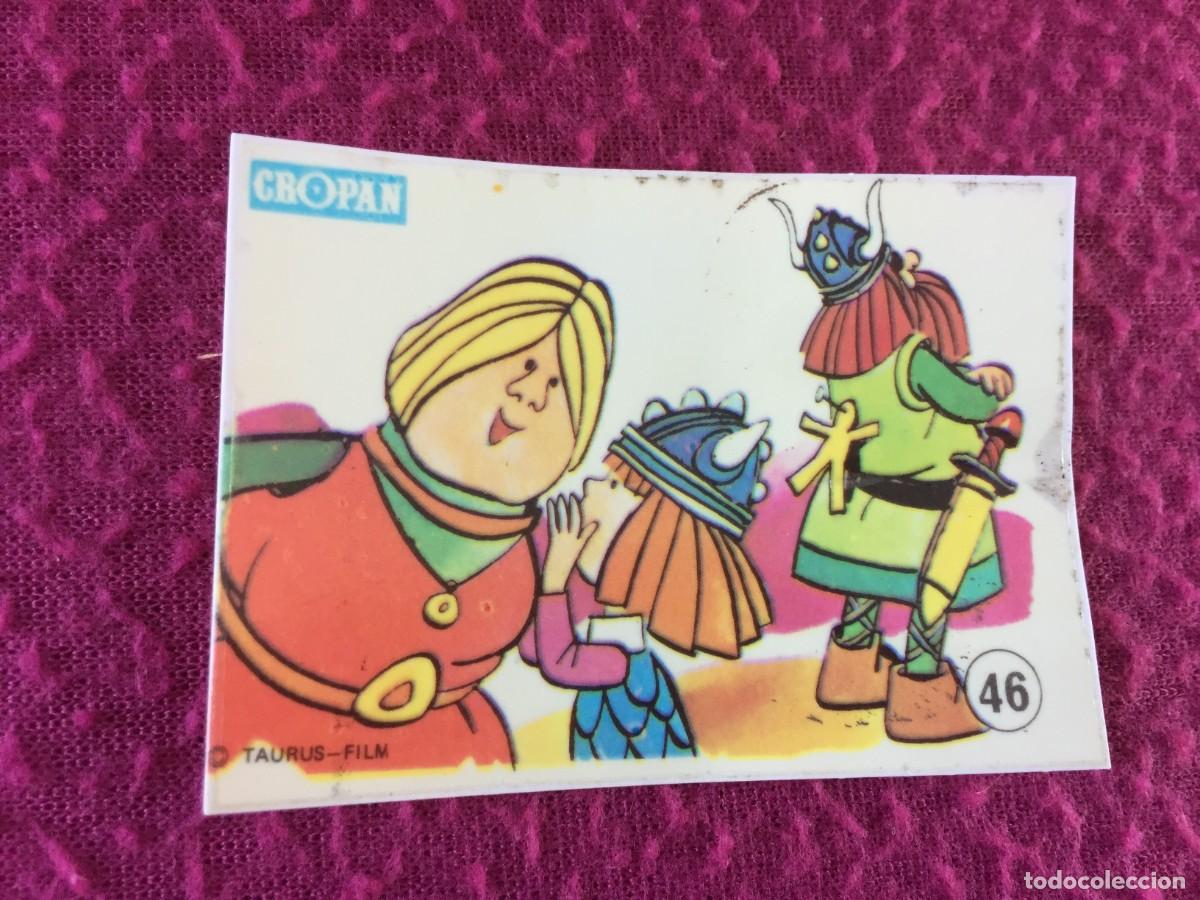Coleccionismo cromos antiguos: CROPAN WICKIE VICKY VICKIE WICKY VIKINGO A&Ntilde;O 1975 - CROMO 46 ORIGINAL PL&Aacute;STICO