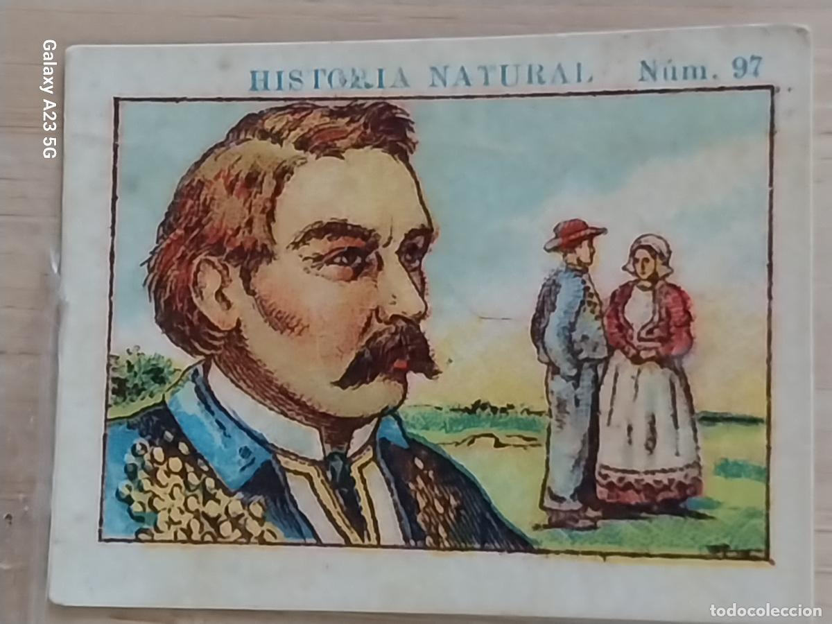Coleccionismo cromos antiguos: FRANCESES CHOCOLATES JUNCOSA CROMO 97 SIN PEGAR NUNCA -***---***- HISTORIA NATURAL A&Ntilde;O 1935 5X3.5CMS
