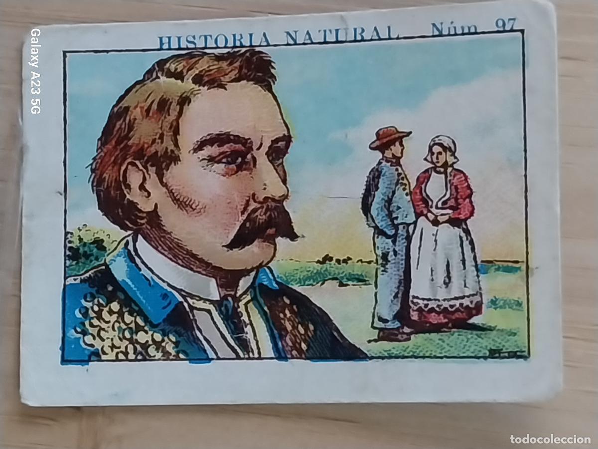 Coleccionismo cromos antiguos: FRANCESES CHOCOLATES JUNCOSA CROMO 97 SIN PEGAR NUNCA -******- HISTORIA NATURAL A&Ntilde;O 1935 5X3.5CMS