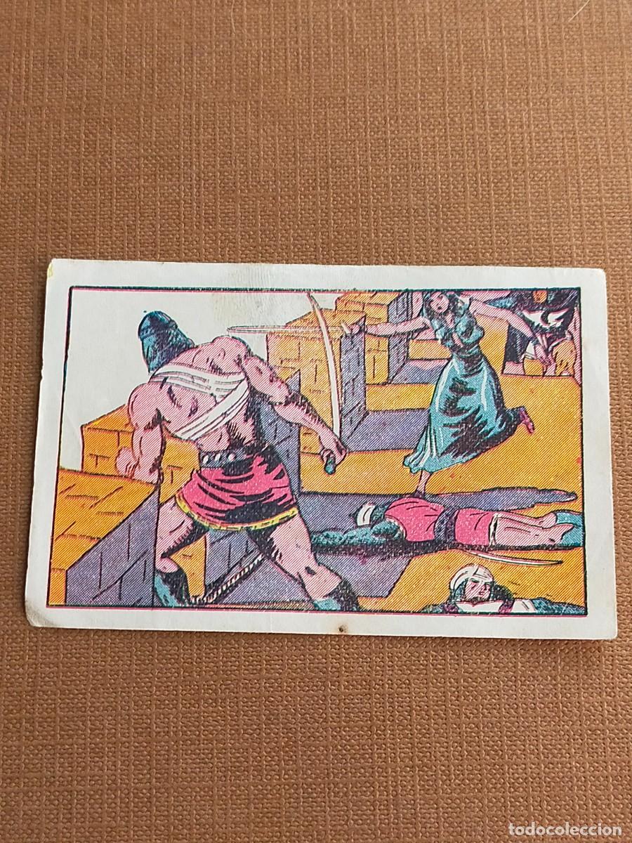 Coleccionismo cromos antiguos: CROMO EL GUERRERO DEL ANTIFAZ SERIE 2&ordf; NUMERO NUM 62 BUENA CONSERVACION