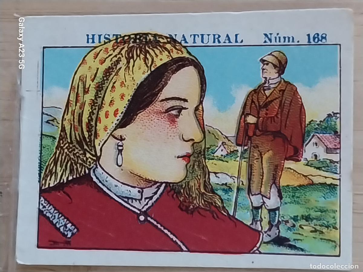 Coleccionismo cromos antiguos: GALICIA CHOCOLATES JUNCOSA CROMO 168 SIN PEGAR NUNCA -*........*- HISTORIA NATURAL A&Ntilde;O 1935 5X3.5CMS