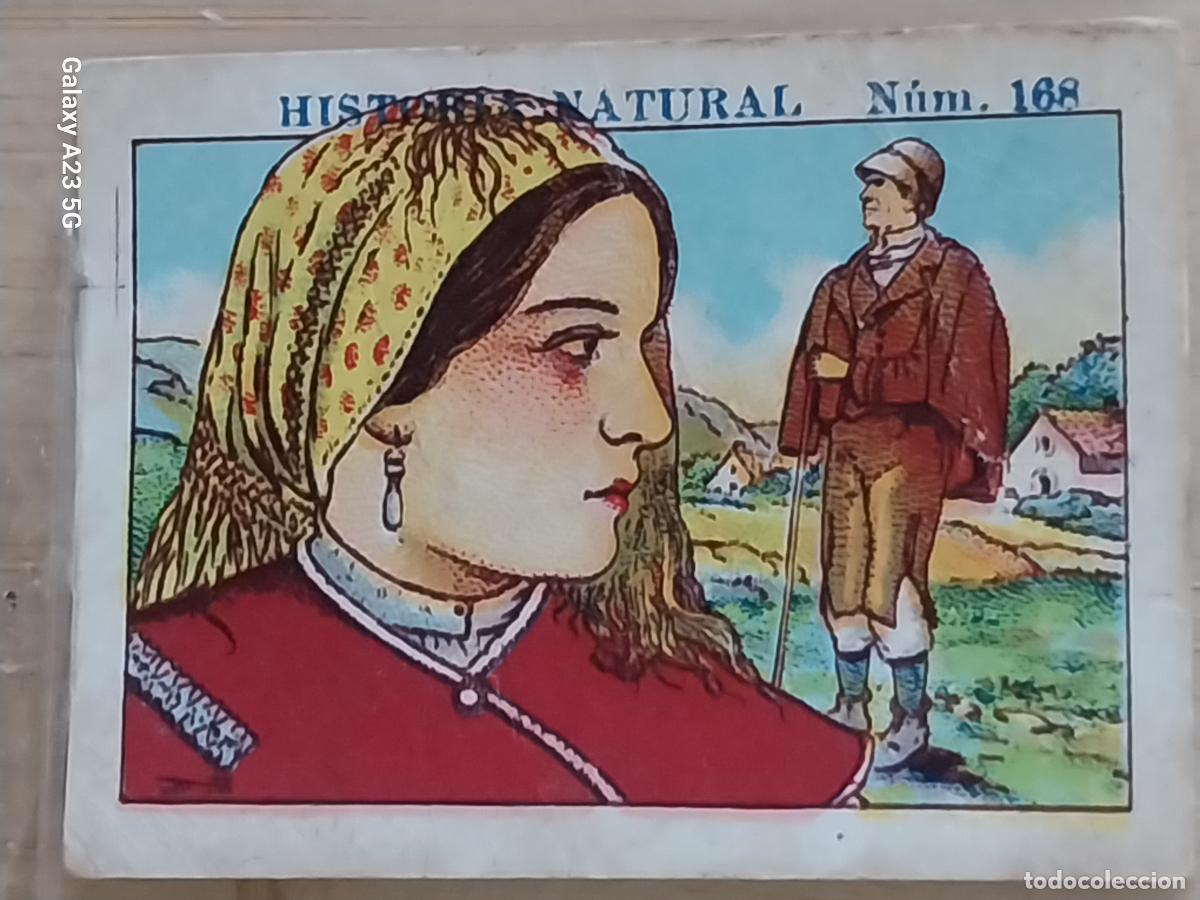 Coleccionismo cromos antiguos: GALICIA CHOCOLATES JUNCOSA CROMO 168 SIN PEGAR NUNCA -*.......*- HISTORIA NATURAL A&Ntilde;O 1935 5X3.5CMS