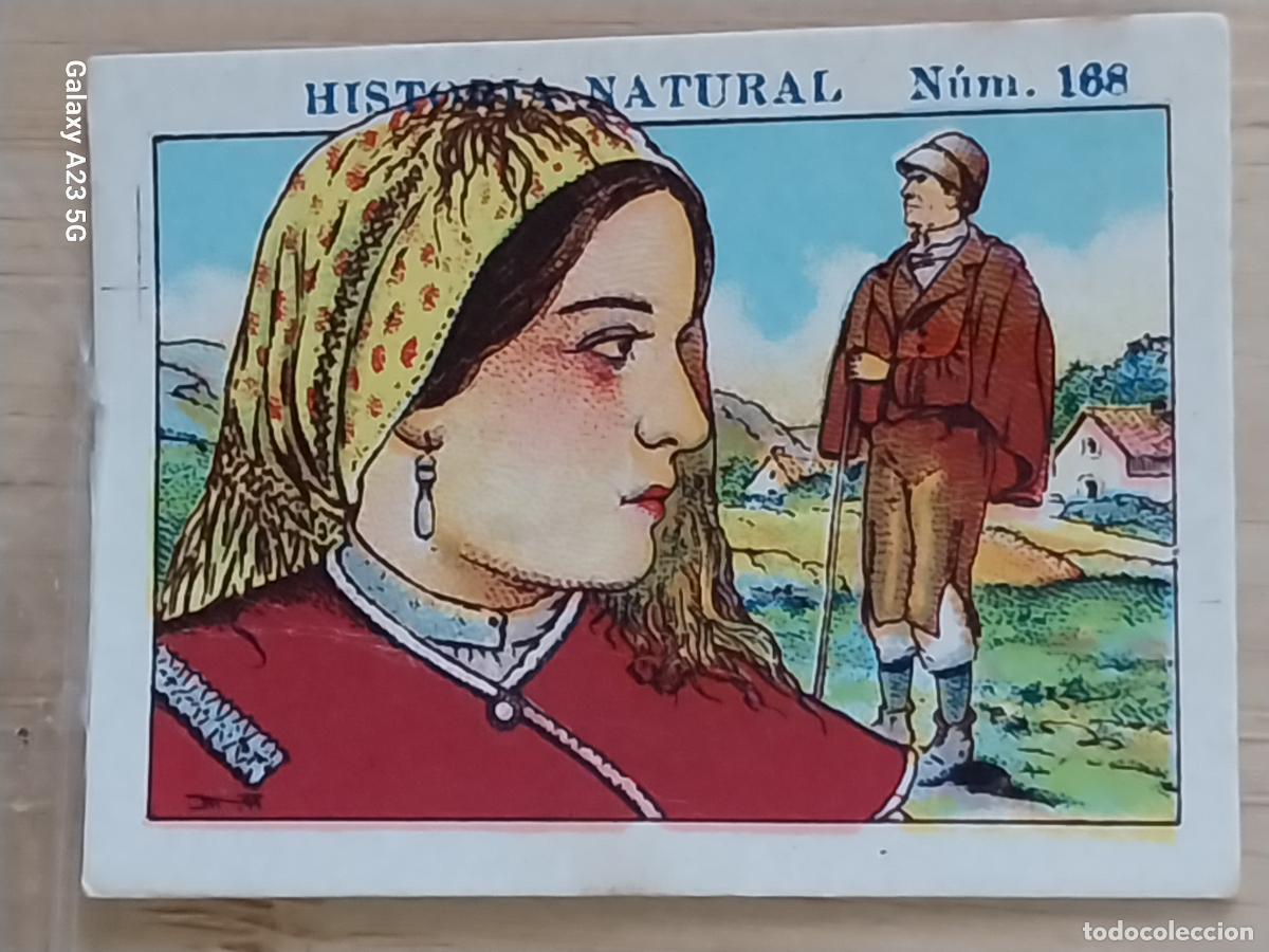 Coleccionismo cromos antiguos: GALICIA CHOCOLATES JUNCOSA CROMO 168 SIN PEGAR NUNCA -*......*- HISTORIA NATURAL A&Ntilde;O 1935 5X3.5CMS