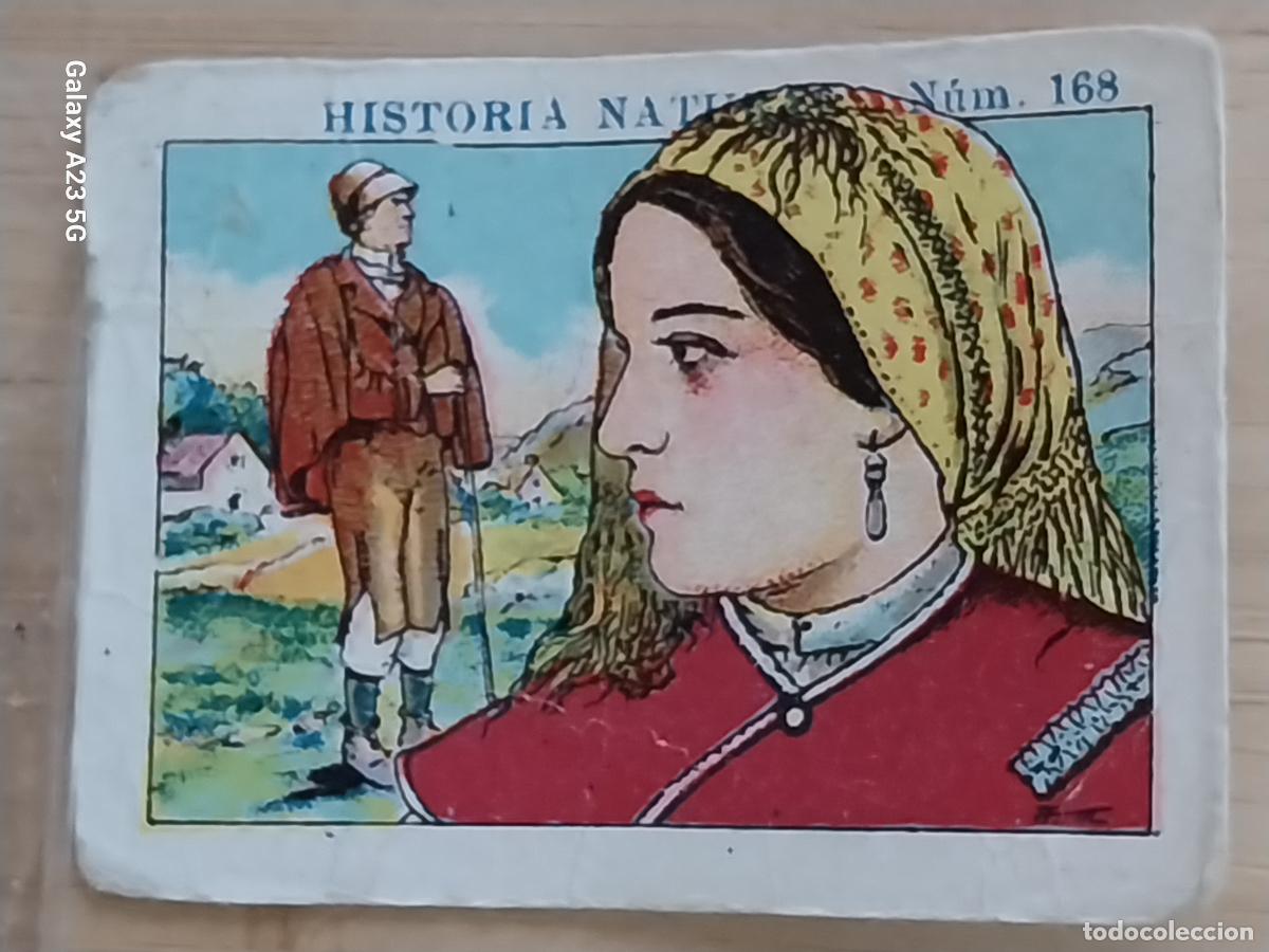 Coleccionismo cromos antiguos: GALICIA CHOCOLATES JUNCOSA CROMO 168 SIN PEGAR NUNCA -*...*- HISTORIA NATURAL A&Ntilde;O 1935 5X3.5CMS