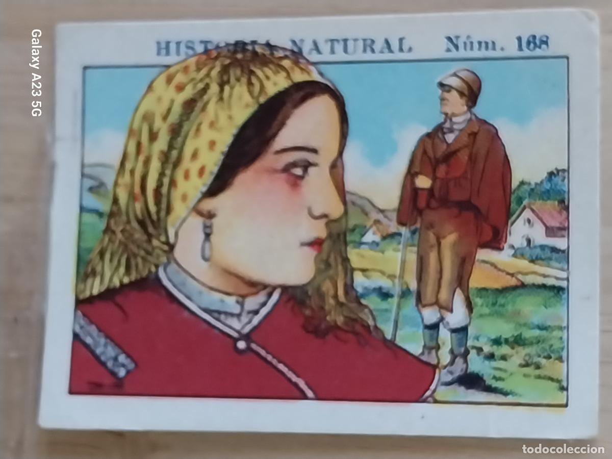 Coleccionismo cromos antiguos: GALICIA CHOCOLATES JUNCOSA CROMO 168 SIN PEGAR NUNCA -*..*- HISTORIA NATURAL A&Ntilde;O 1935 5X3.5CMS