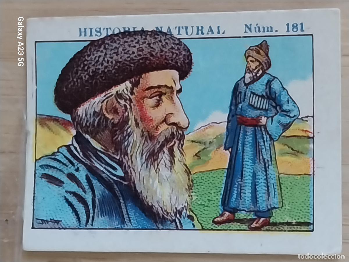Coleccionismo cromos antiguos: CAUCASO CHOCOLATES JUNCOSA CROMO 181 SIN PEGAR NUNCA -*.......*- HISTORIA NATURAL A&Ntilde;O 1935 5X3.5CMS