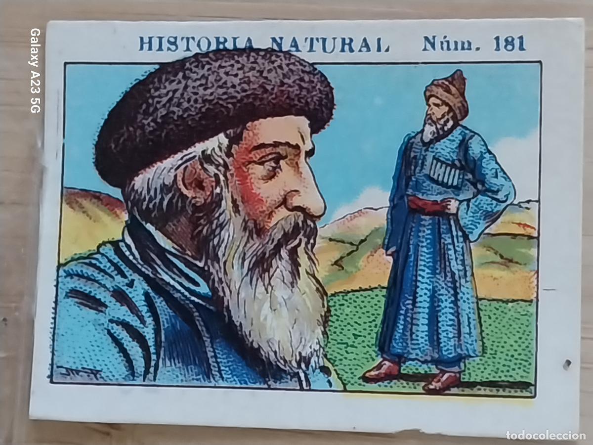 Coleccionismo cromos antiguos: CAUCASO CHOCOLATES JUNCOSA CROMO 181 SIN PEGAR NUNCA -*......*- HISTORIA NATURAL A&Ntilde;O 1935 5X3.5CMS