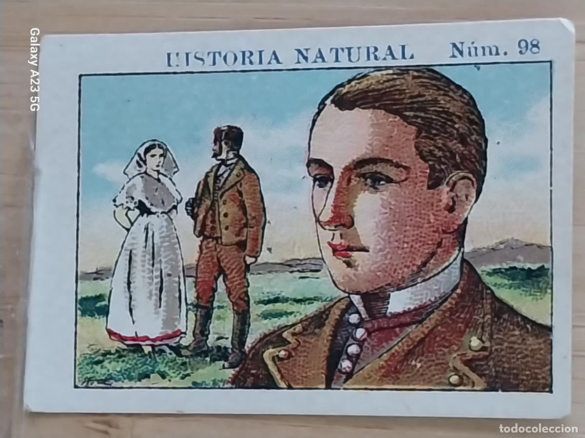 Coleccionismo cromos antiguos: ALEMANES CHOCOLATES JUNCOSA CROMO 96 SIN PEGAR NUNCA -*......*- HISTORIA NATURAL A&Ntilde;O 1935 5X3.5CMS