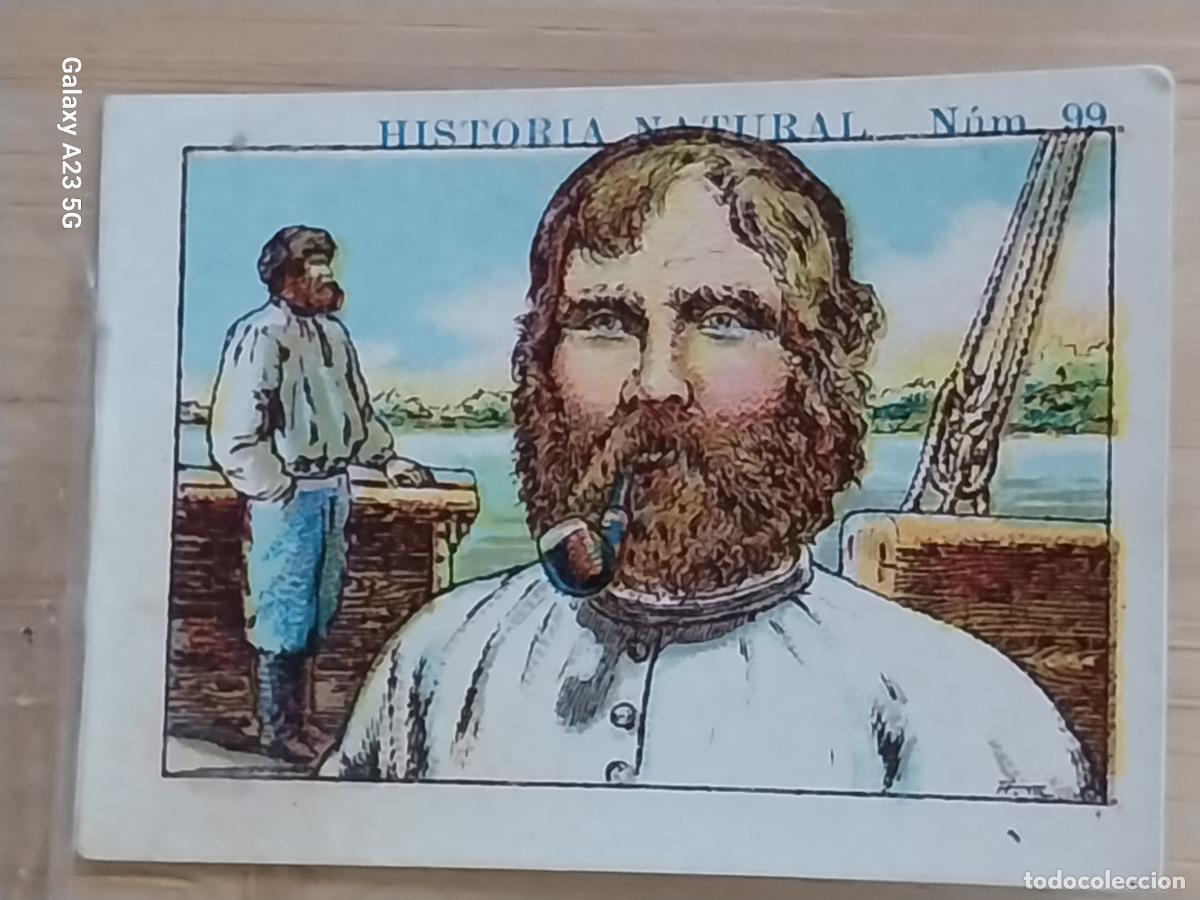 Coleccionismo cromos antiguos: RUSOS CHOCOLATES JUNCOSA CROMO 99 SIN PEGAR NUNCA -*....*- HISTORIA NATURAL A&Ntilde;O 1935 5X3.5CMS