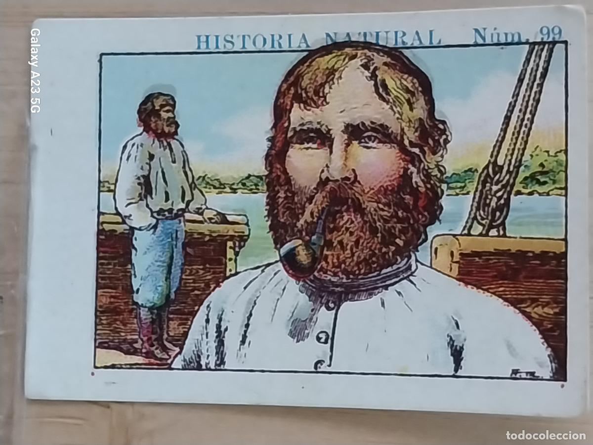 Coleccionismo cromos antiguos: RUSOS CHOCOLATES JUNCOSA CROMO 99 SIN PEGAR NUNCA -*...*- HISTORIA NATURAL A&Ntilde;O 1935 5X3.5CMS