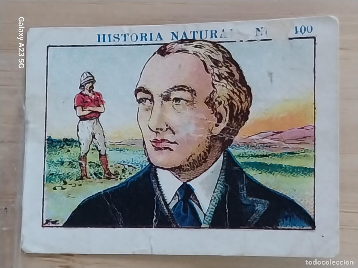 Coleccionismo cromos antiguos: INGLESES CHOCOLATES JUNCOSA CROMO 100 SIN PEGAR NUNCA -*.*- HISTORIA NATURAL A&Ntilde;O 1935 5X3.5CMS