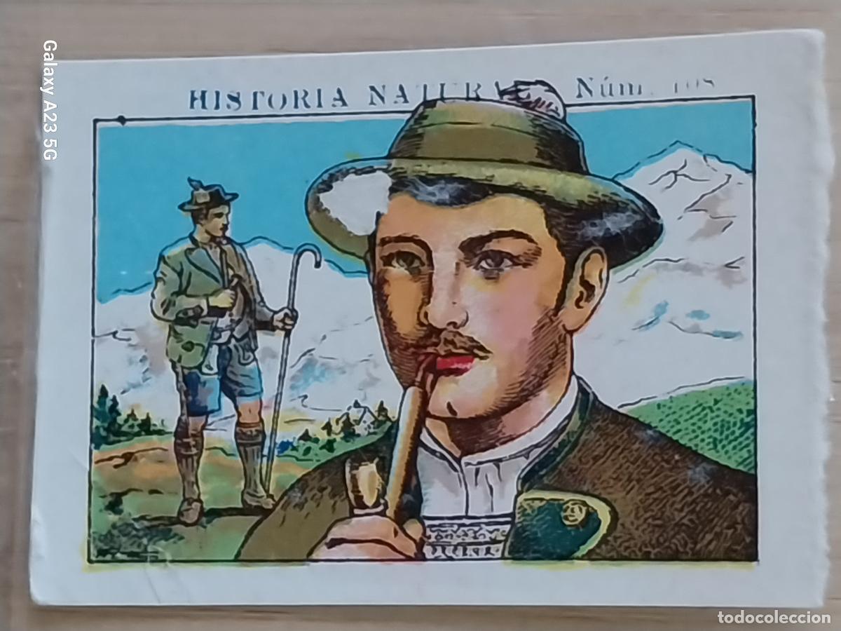 Coleccionismo cromos antiguos: SUIZOS CHOCOLATES JUNCOSA CROMO 108 SIN PEGAR NUNCA -*......*- HISTORIA NATURAL A&Ntilde;O 1935 5X3.5CMS