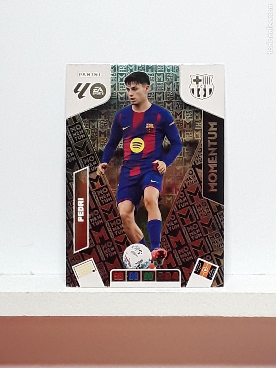 Coleccionismo cromos antiguos: ADRENALYN 2025 2026 25 26 ALBUM PANINI LIGA N BARCELONA MOMENTUM PEDRI