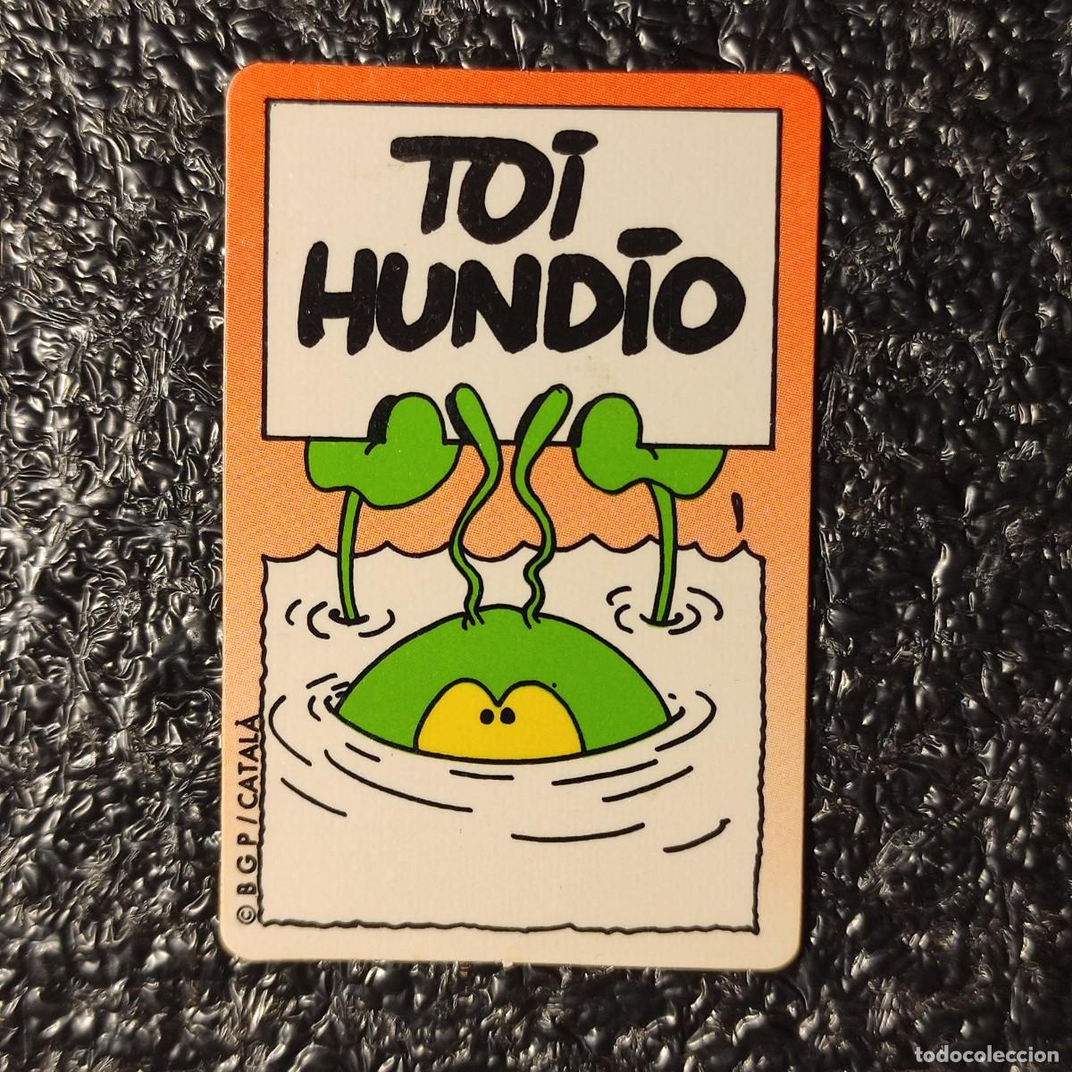Coleccionismo cromos antiguos: CROMO BOLLYCAO **TOI HUNDIO **