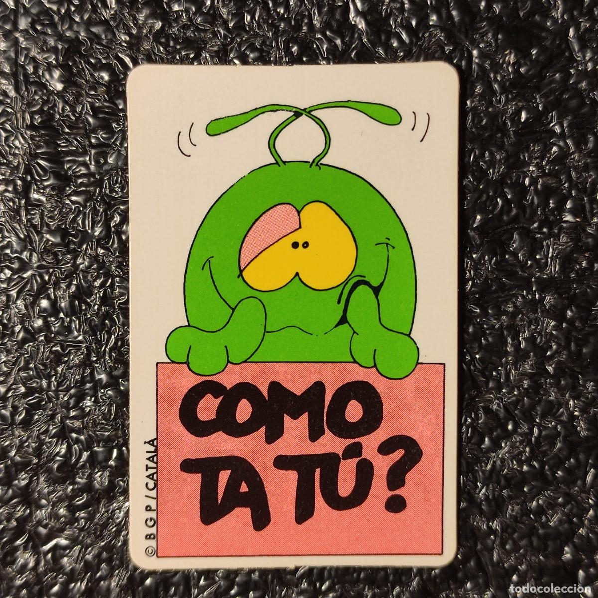 Collectable Antique Stickers: CROMO BOLLYCAO ** COMO TA T&Uacute; **