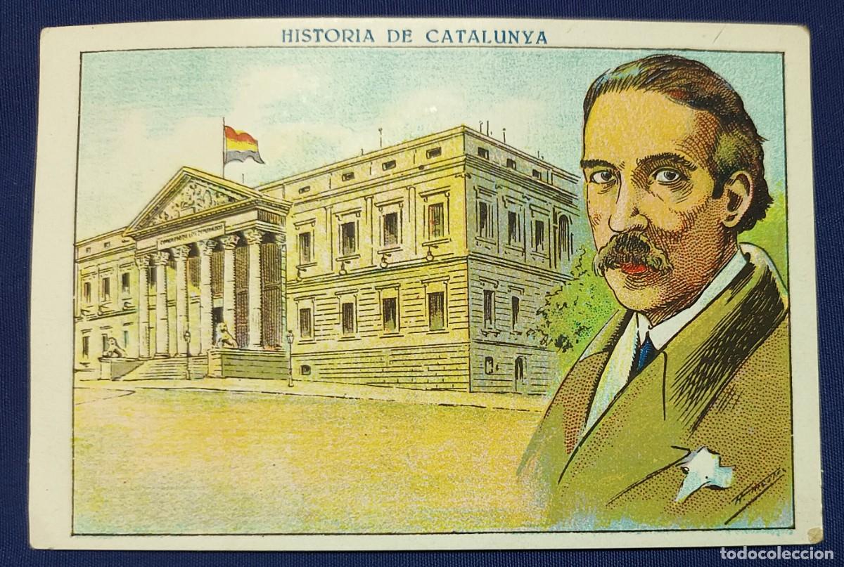 Coleccionismo cromos antiguos: CROMO HISTORIA DE CATALUNYA N&ordm; 112 B.XOCOLATA JUNCOSA