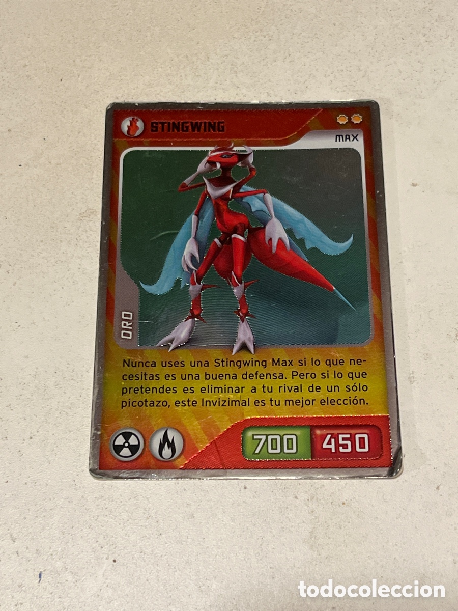 Coleccionismo cromos antiguos: Cromo PANINI Invizimals 2009-2013 N&deg;042 Stingwing