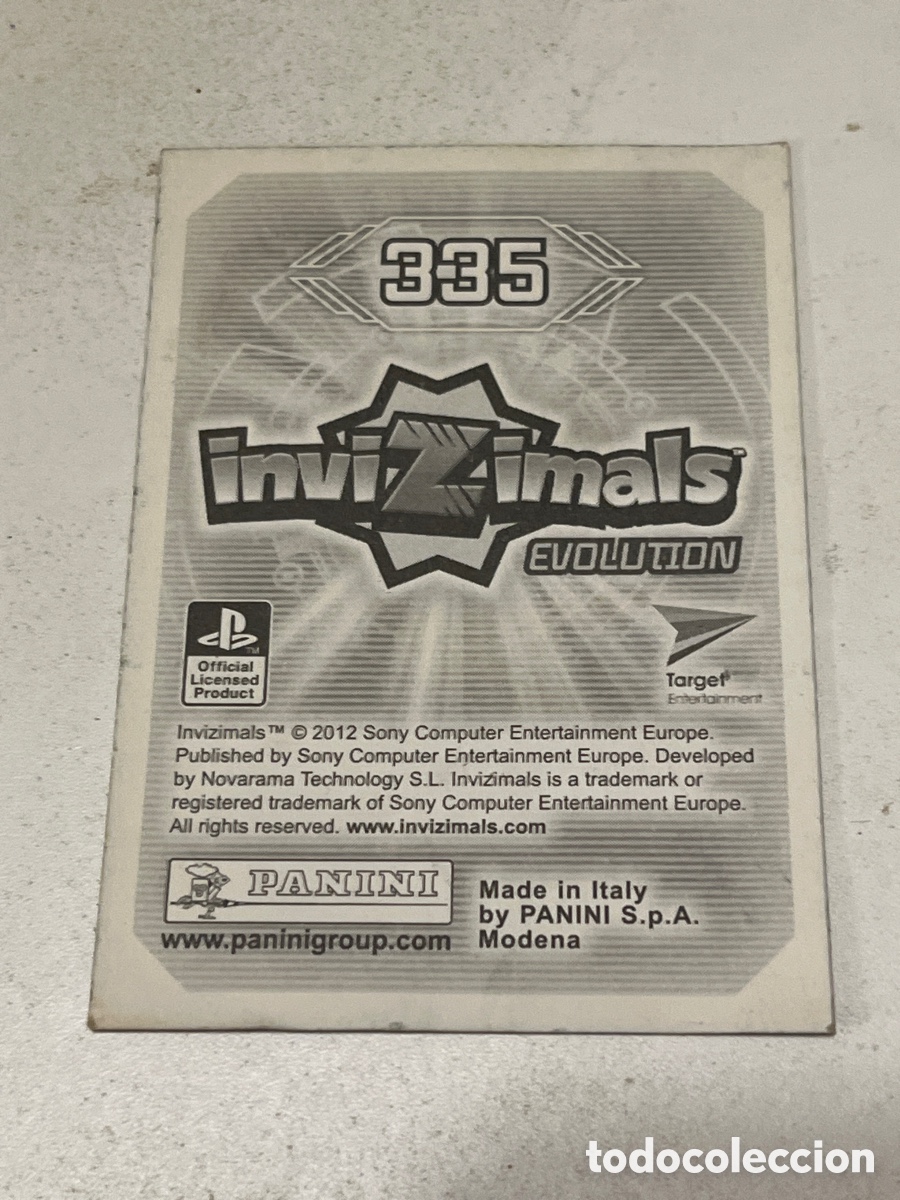 Coleccionismo cromos antiguos: Cromo PANINI Invizimals Evolution 2012 N&deg;335 Star Dragon - Foto 2