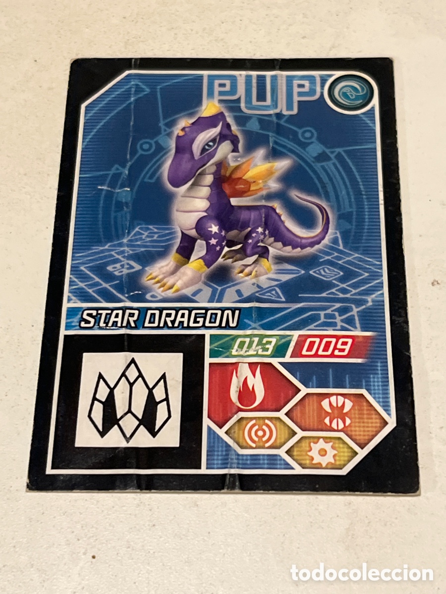 Coleccionismo cromos antiguos: Cromo PANINI Invizimals Evolution 2012 N&deg;335 Star Dragon