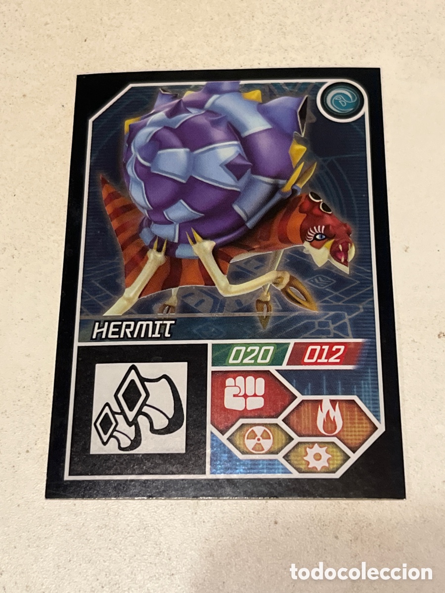 Coleccionismo cromos antiguos: Cromo PANINI Invizimals Evolution 2012 N&deg;216 Hermit