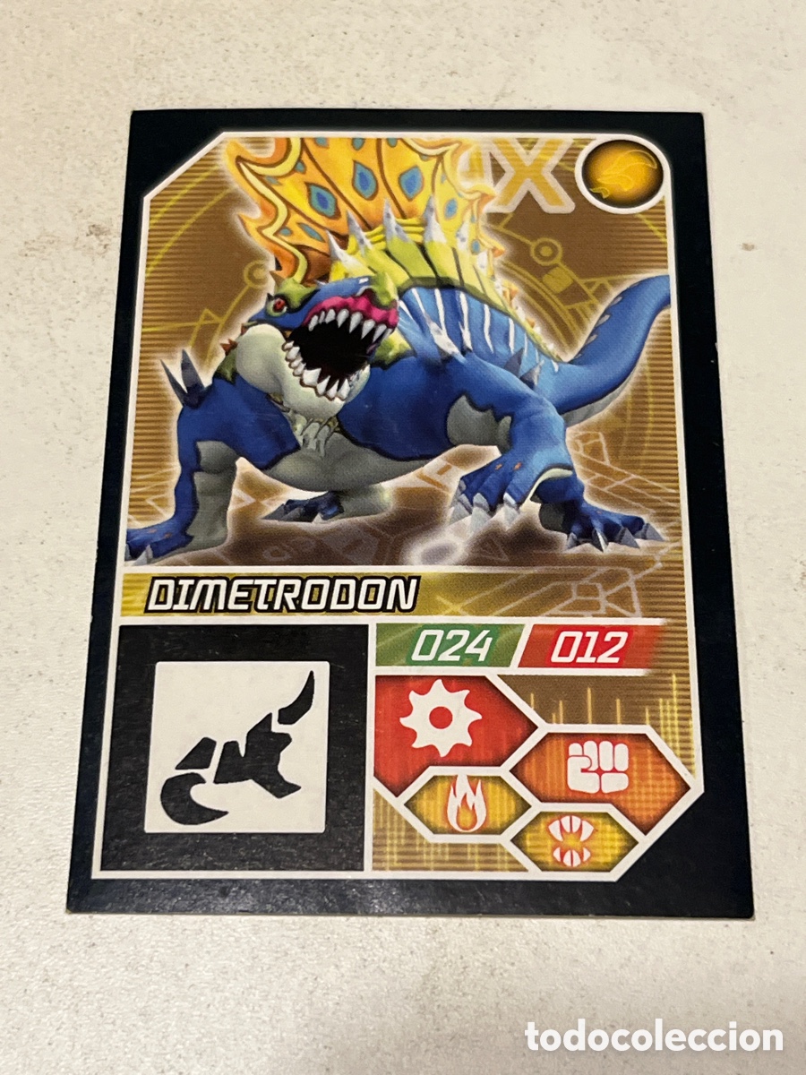 Coleccionismo cromos antiguos: Cromo PANINI Invizimals Evolution 2012 N&deg;050 Dimetrodon