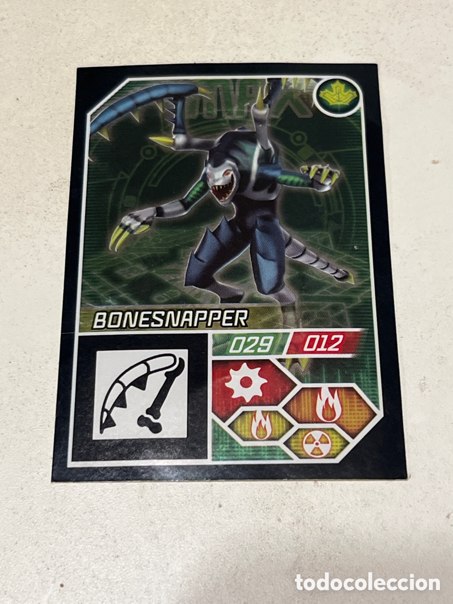 Coleccionismo cromos antiguos: Cromo PANINI Invizimals Evolution 2012 N&deg;194 Bonesnapper