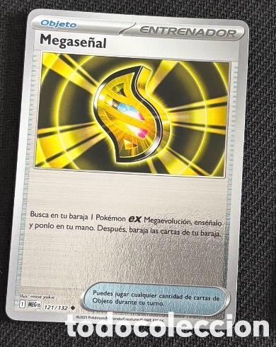 Coleccionismo cromos antiguos: 121/132 Megase&ntilde;al CARTA POKEMON TCG