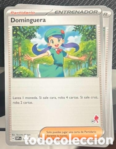 Coleccionismo cromos antiguos: 114 Dominguera CARTA POKEMON TCG