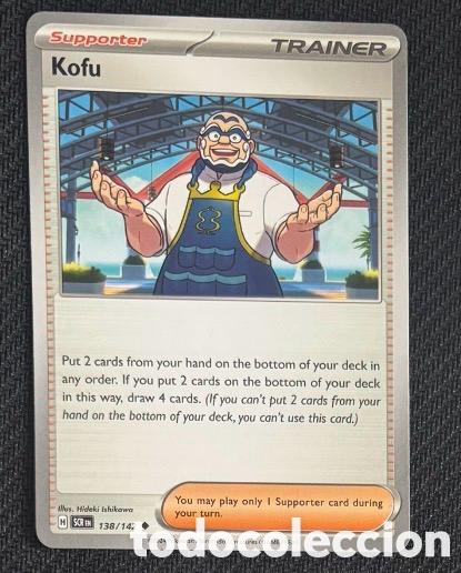 Coleccionismo cromos antiguos: 138/142 Kofu CARTA POKEMON TCG
