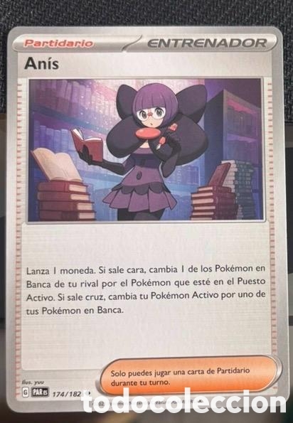 Coleccionismo cromos antiguos: 174/182 An&iacute;s CARTA POKEMON TCG