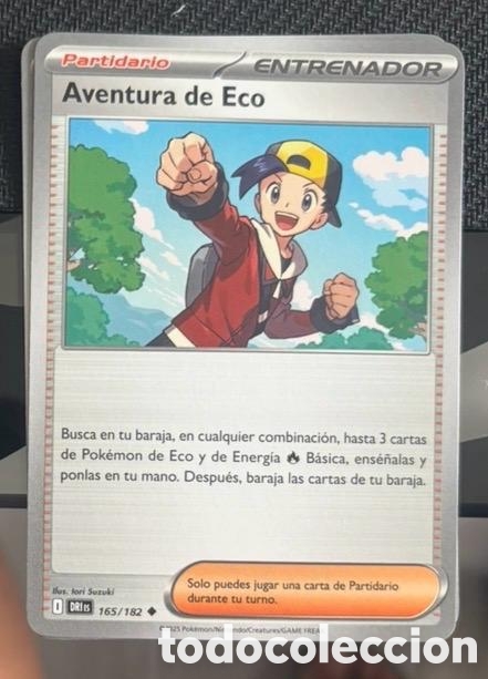 Coleccionismo cromos antiguos: 165/182 Aventura de Eco CARTA POKEMON TCG