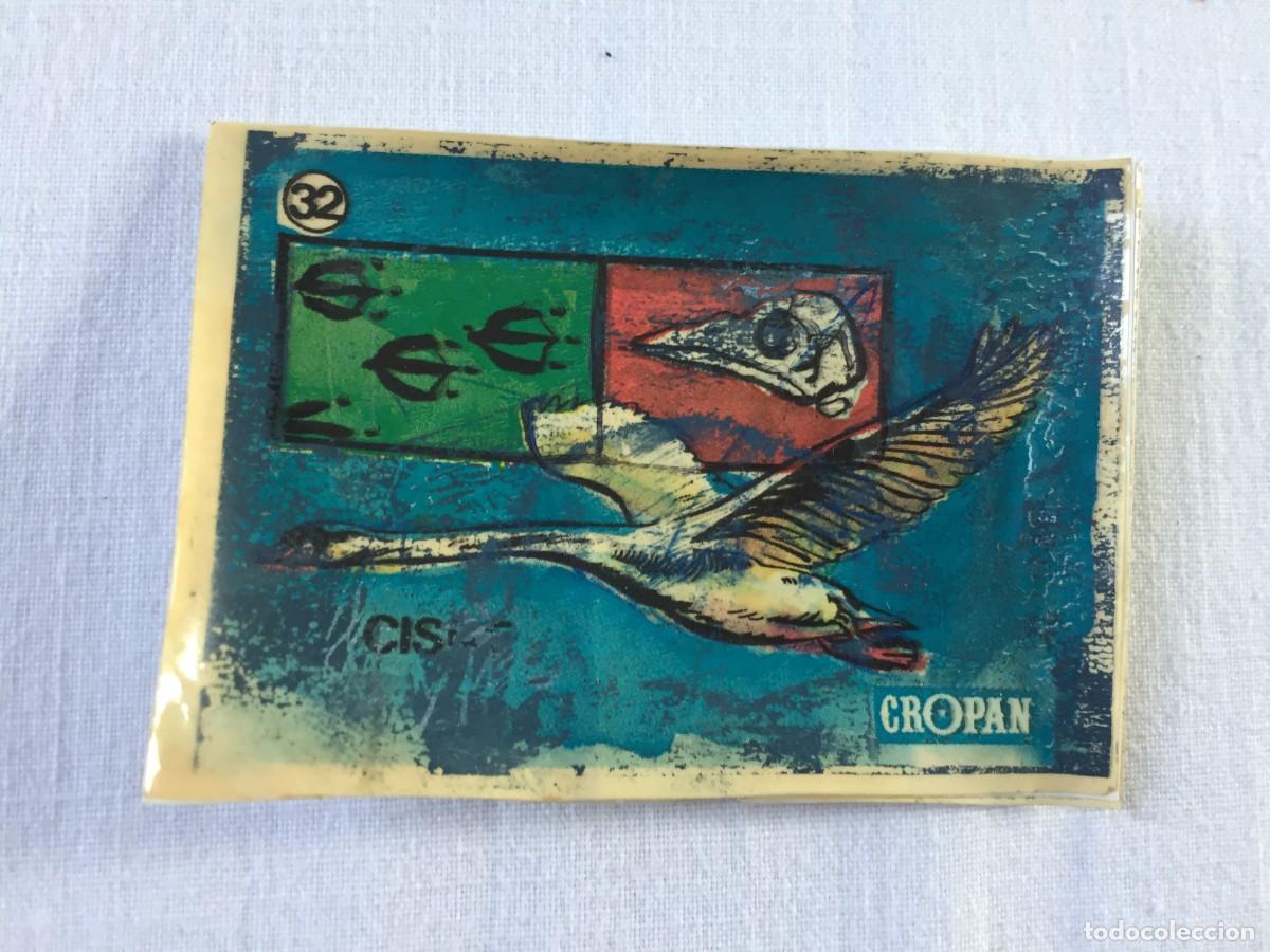 Coleccionismo cromos antiguos: CROMO CROPAN SANDOKAN Y LAS HUELLAS DE LOS ANIMALES N&ordm; 32 CISNE