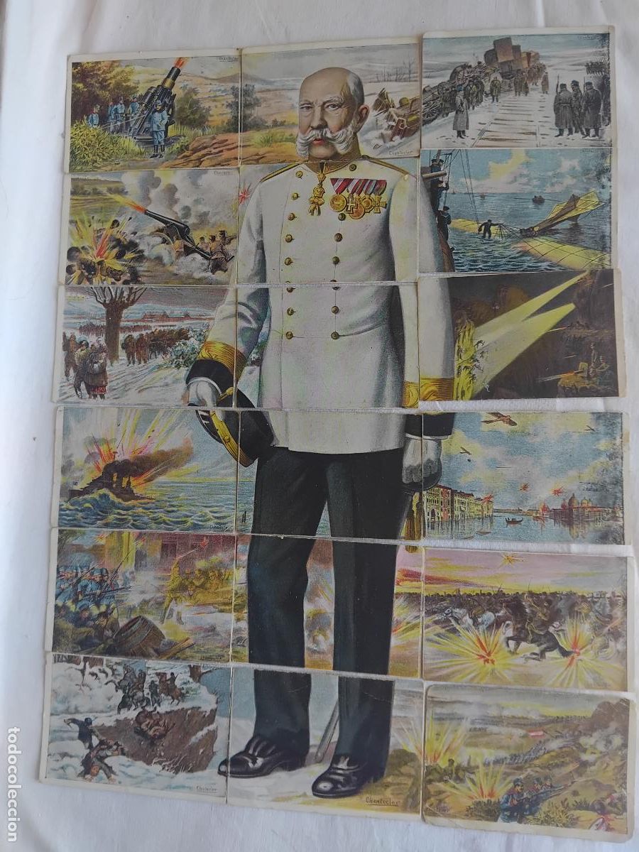 Sammeln alte Sammelbilder: GRAN GUERRA (1914-1918) AUSTRIA-HUNGRIA COLECCION COMPLETA 18 CROMOS. CHOCOLATES JAIME BOIX.