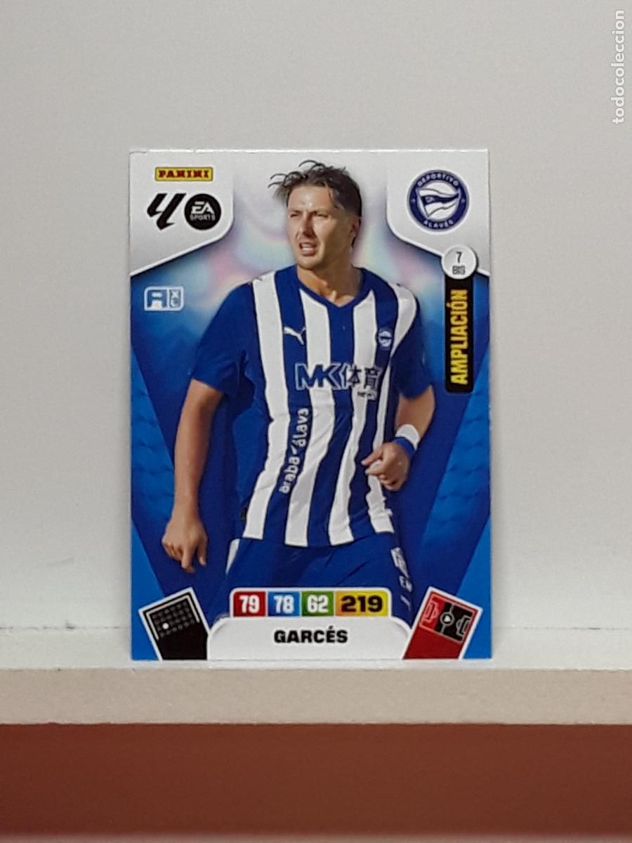 Coleccionismo cromos antiguos: ADRENALYN 2025 2026 25 26 ALBUM PANINI LIGA N 7BIS 7 BIS ALAVES GARCES