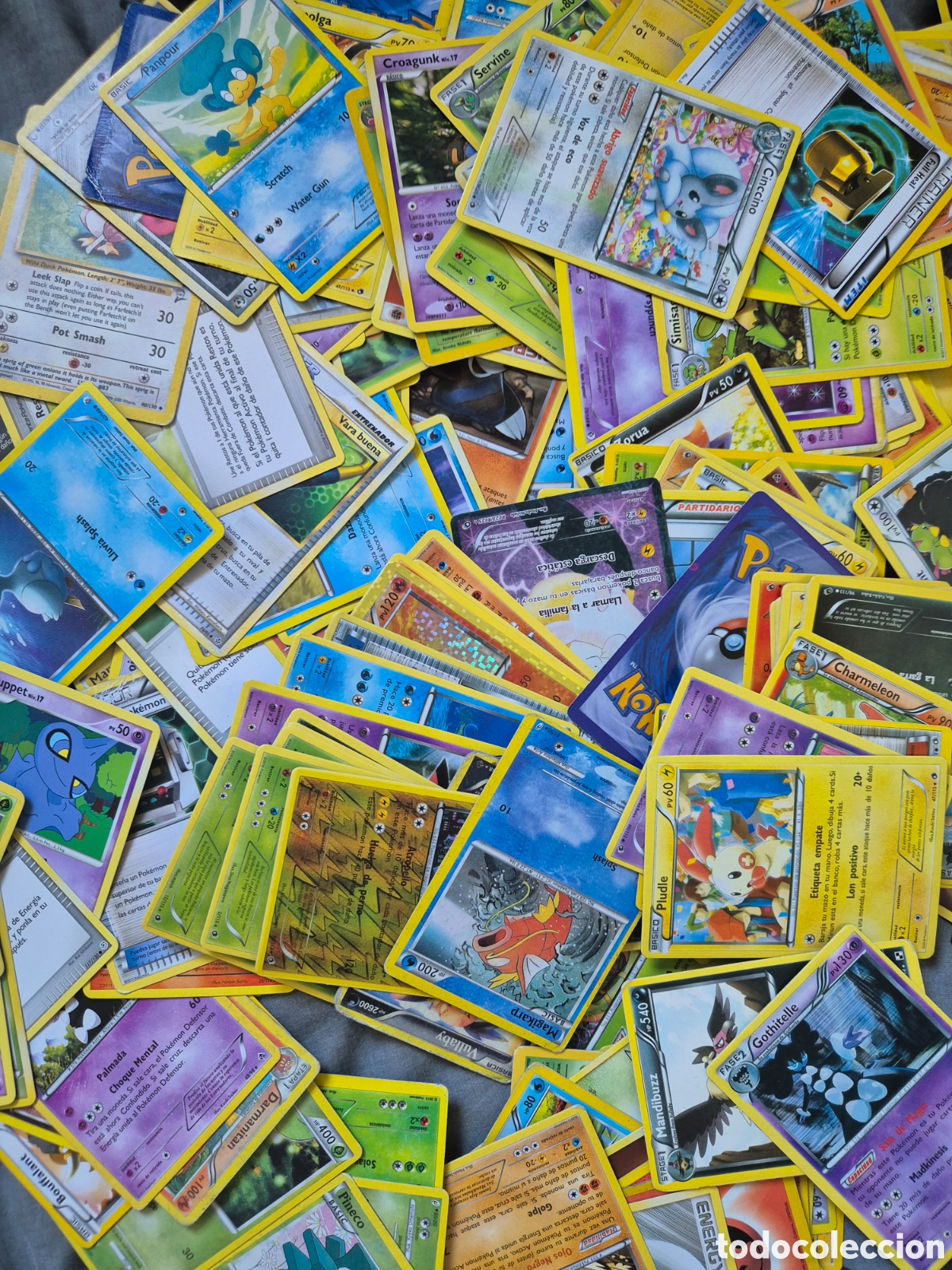 Coleccionismo cromos antiguos: Lote 600+ Cartas Pok&eacute;mon