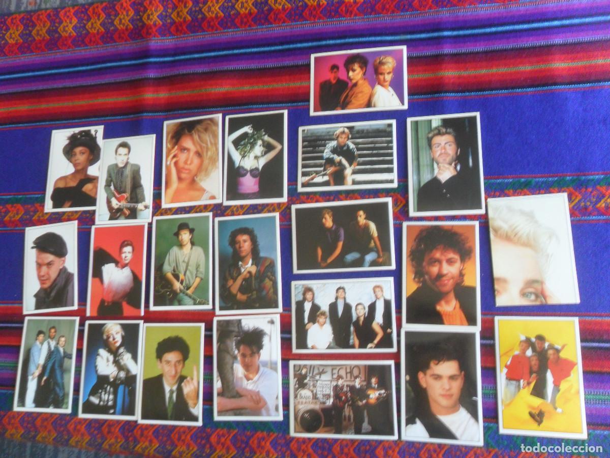 Coleccionismo cromos antiguos: 22 CROMO NUNCA PEGADO PANINI POP STARS 1989 MATUTANO SONRIC'S CON 14 THE BEATLES. 2 REGALOS. RAROS.