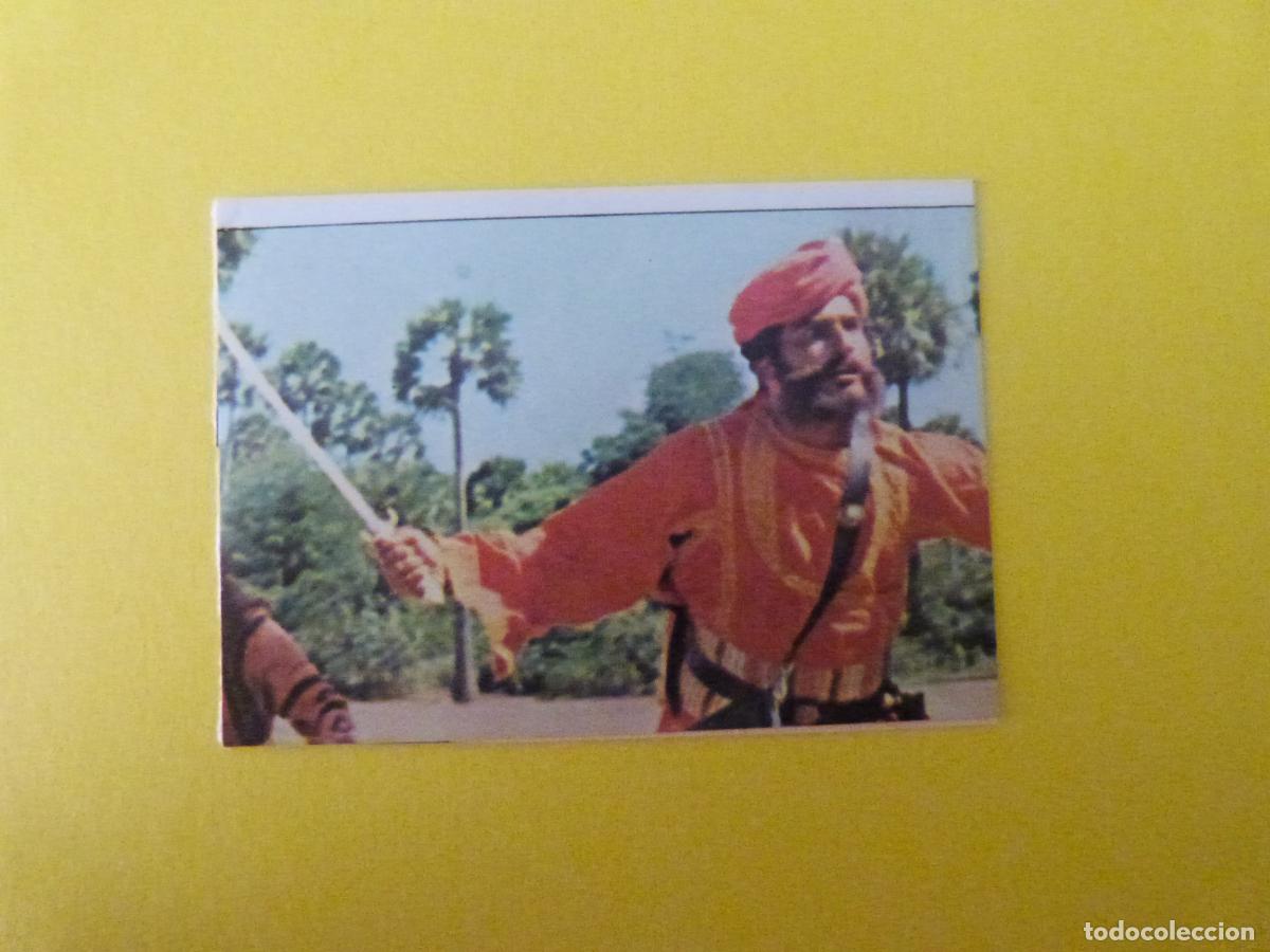 Collectable Antique Stickers: CROMO SANDOKAN RECORTADO N&ordm; 198 A&Ntilde;O 1976 ALBUM SANDOKAN FIGURINE PANINI