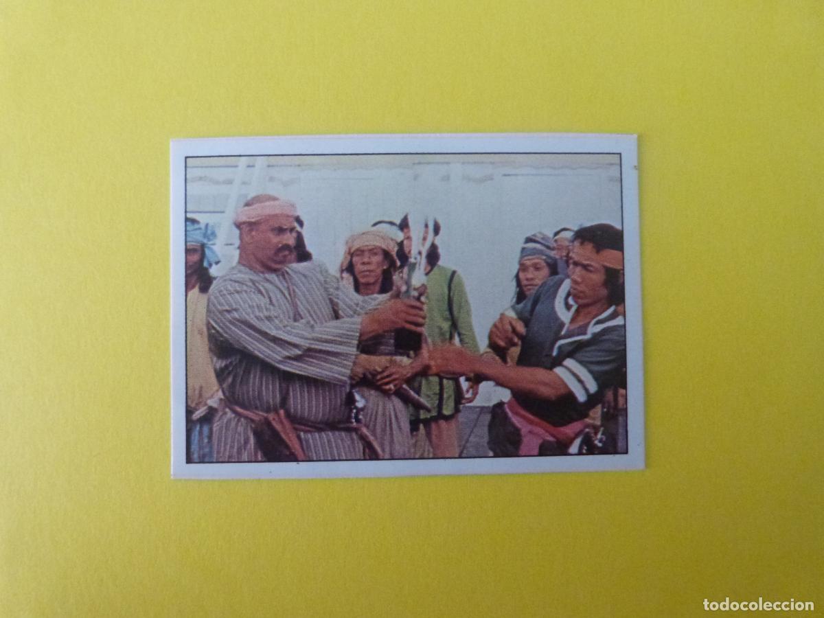 Collectionnisme Cartes &agrave; collectionner anciennes: CROMO SANDOKAN RECORTADO N&ordm; 280 A&Ntilde;O 1976 ALBUM SANDOKAN FIGURINE PANINI
