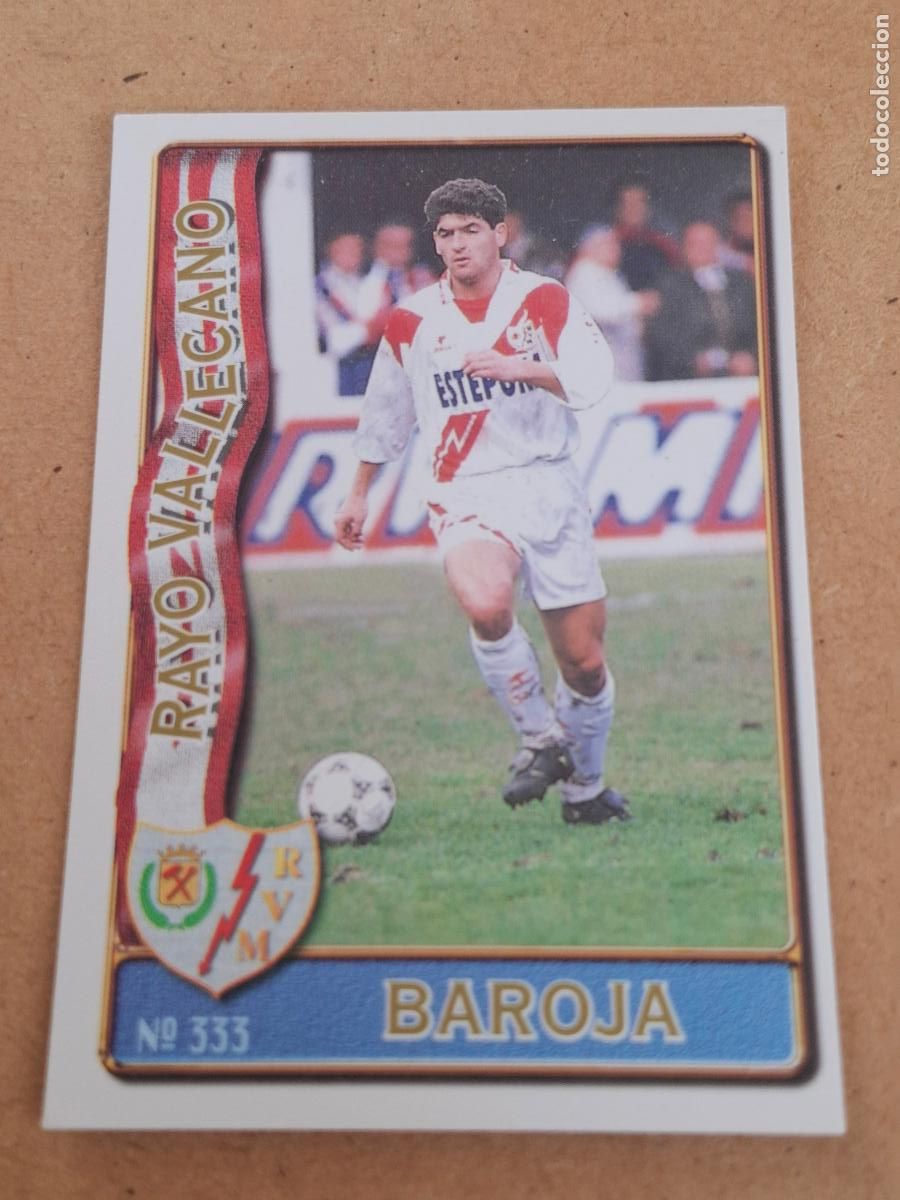 Sammeln alte Sammelbilder: MUNDICROMO 96 97 1996 1997 - 333 BAROJA ( BAJA ) - RAYO VALLECANO