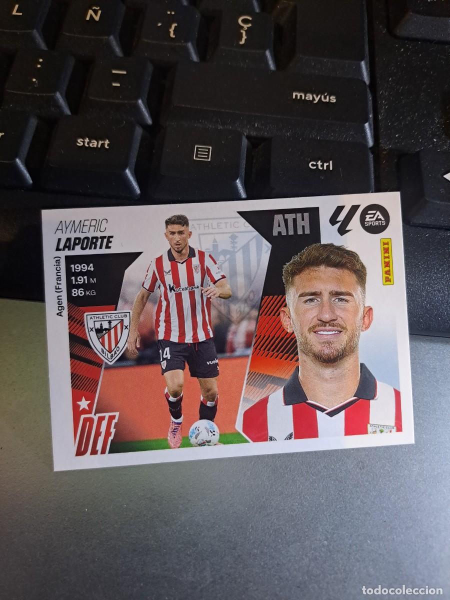 Coleccionismo cromos antiguos: CROMO LAPORTE FICHAJE 66 ULTIMOS FICHAJES ATHLETIC CLUB BILBAO 2025 2026 25 26 ESTE PANINI NUNCA PEG